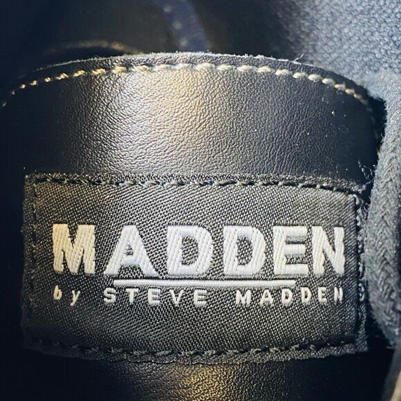 Steve Madden Backster Mens Black Leather Lace Up Chukkas Boots Size 9 main image 7